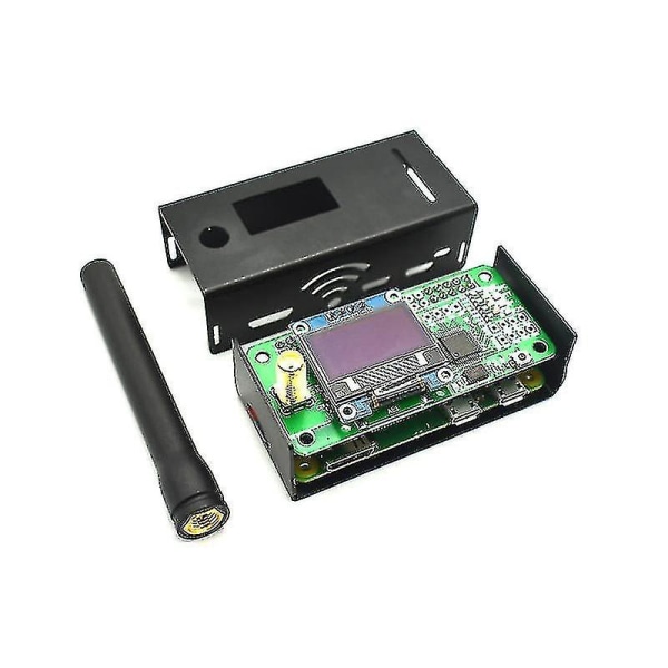 Ny Jumbospot Uhf Vhf Antenn Mmdvm Hotspot Stöd P25 Dmr Ysf Aluminium Svart Färg Skal Fodral För Raspberry Pi