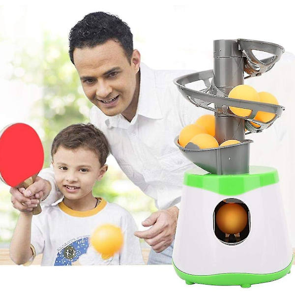 Automatisk Ballmaskin Bordtennis Trener Ping Pong Automatisk Servering Kaste Maskin Med 10 Baller For Sports Trening