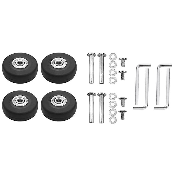 OD 50mm 4 Set Reserveringar för Resväska Hjul Axlar Deluxe Reparationsverktyg