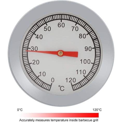 Termometer, BBQ Pizza Grill Termometer Temperaturmåler 120℃ til Grillmadlavning