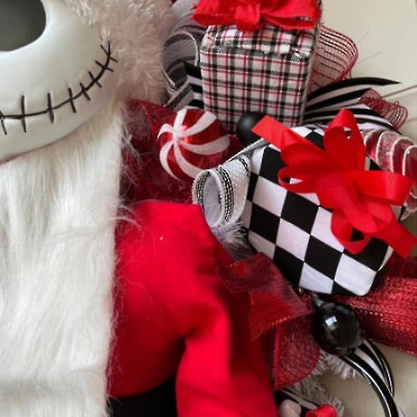 Jack Skellington Nightmare Bee Julekrans til Inngangsdør