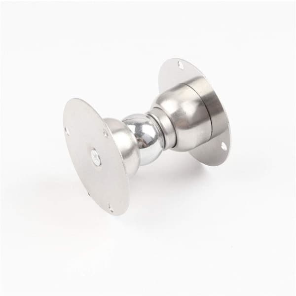 Magnetisk dørstopper, 2-delt kraftig 3M rustfrit stål mini blød lukning magnetisk dørstopper vægmonteret dørstopper