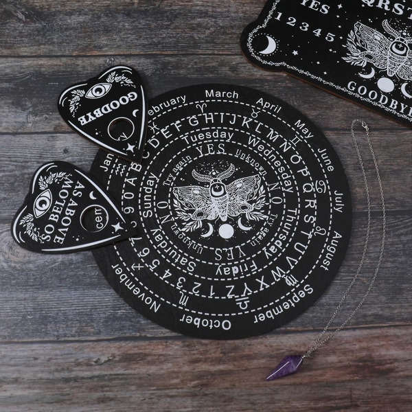 Pendel Dowsing Divination Board Dowsing Pendel Halskjede