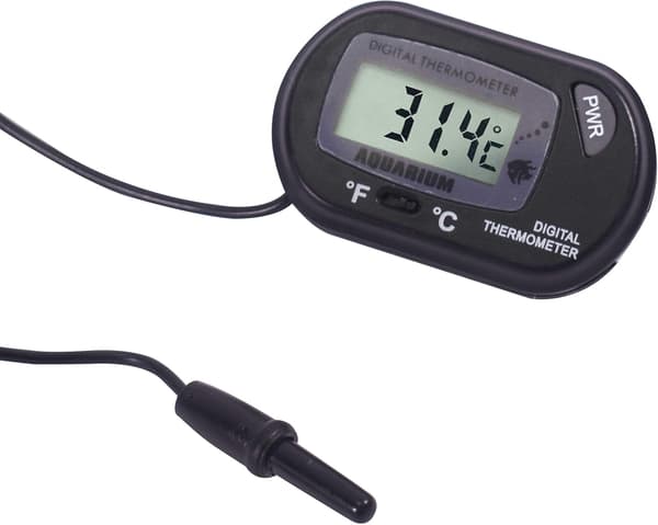 Digitalt termometer til akvarium - Temperaturtermometer - Akvarium Marine Vivarium – Elektronisk termometer