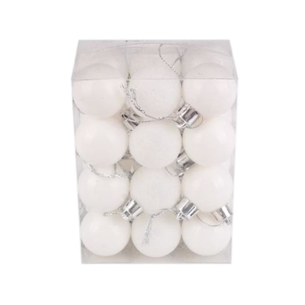 Julepynt 48 stk 30mm Juletre Kule Pynt Hjemmefest Ornament Dekor