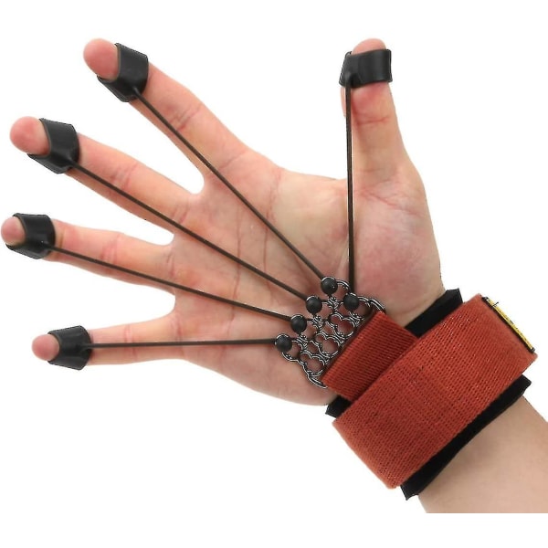 Finger Extensor Tränare Hand Yoga Motståndsband Styrketränare