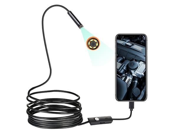 Inspection Camera for Mobile Phone & PC / USB Endoscope - 5m 136