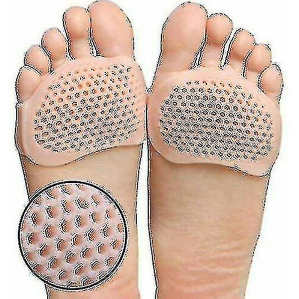 2 X Gel Metatarsal Sore Ball Of Foot Smertepuder Puder Indersål Cy