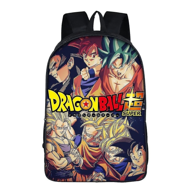 Dbz Dragon Ball Skoleryggsekk Super Saiyan B Studentveske Ryggsekk