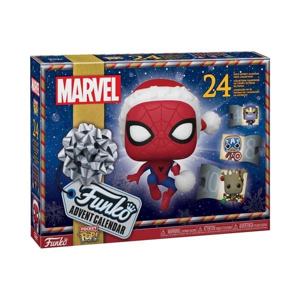 Marvel Spider-Man Adventskalender 24-delars minifigurset barnleksak
