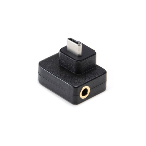Mikrofon 3,5 mm/usb-c Opladningsadapter Audio Ekstern Mikrofon Mount Opladningsport Til Dji Osmo Action Tilbehør