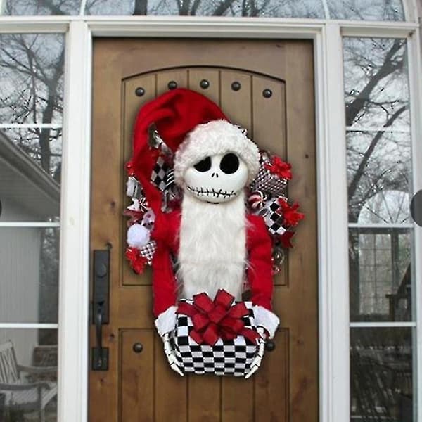 Jack Skellington Nightmare Bee Jul Julkrans Dörrkrans