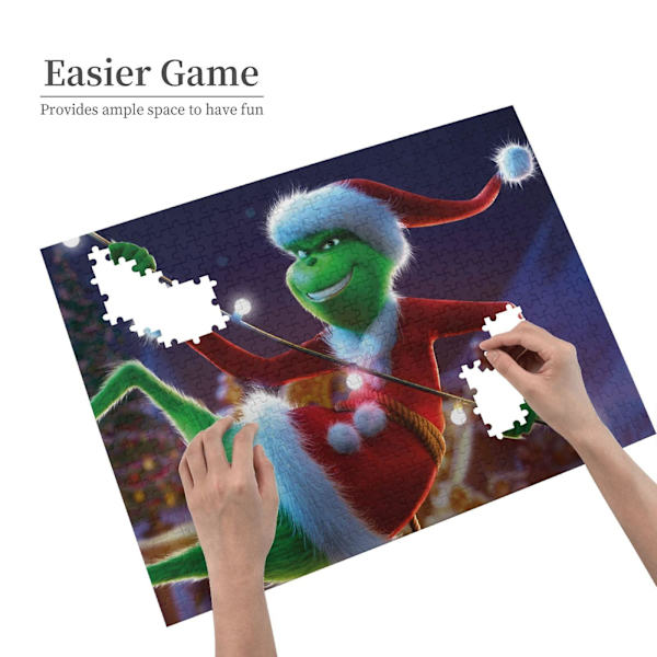 Grinch Pussel - 500 Bitar Pussel För Vuxna Barn Pojkar Flickor-UIH123