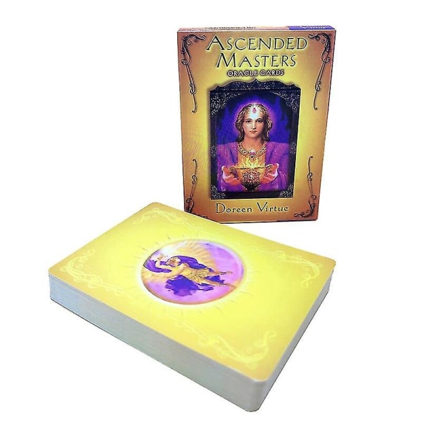 Doreen Virtue Ascended Masters Oracle-kort för nybörjare såväl som de som har erfarenhet av spådomskort