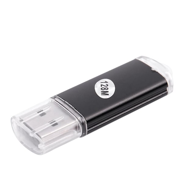 10 X USB-minne 2.0 Minne Stick Flash Drive 128mb Gåva Svart