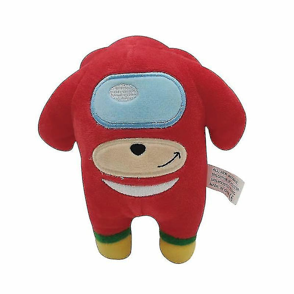 Plush Leksaker Anime Animation Sonic Among Us Actionfigur Mjuk Fylld Plyschdocka För Pojkar Flickor Jul Födelsedagspresenter-i Red