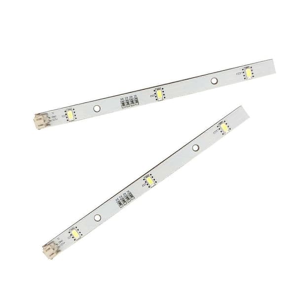 2x LED-ljusramp för Rongsheng Hisense Logik Kylfrysar Mddz-162a 1629348