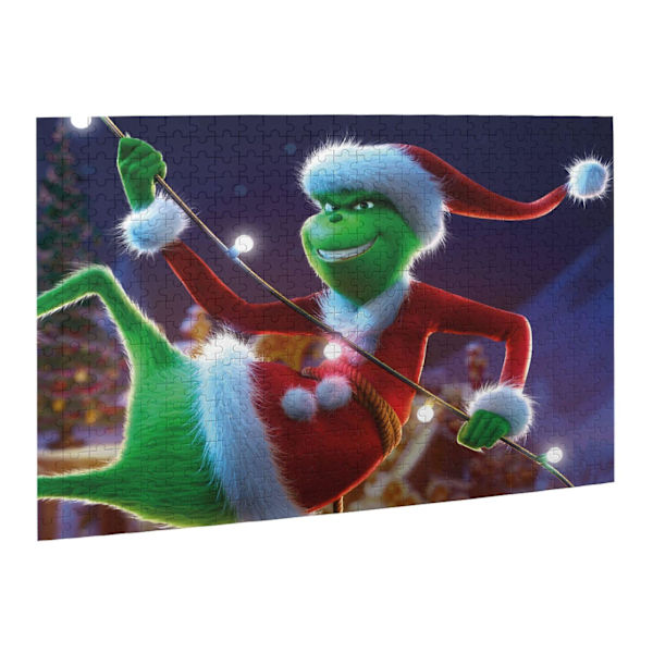 Grinch Pussel - 500 Bitar Pussel För Vuxna Barn Pojkar Flickor-UIH123