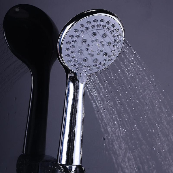 Abs-duschhuvud 5 vattenutloppslägen Justerbart multifunktionellt handduschhuvud, standardgränssnitt