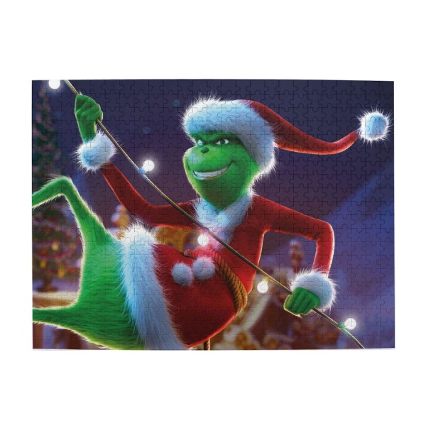 Grinch Pussel - 500 Bitar Pussel För Vuxna Barn Pojkar Flickor-UIH123