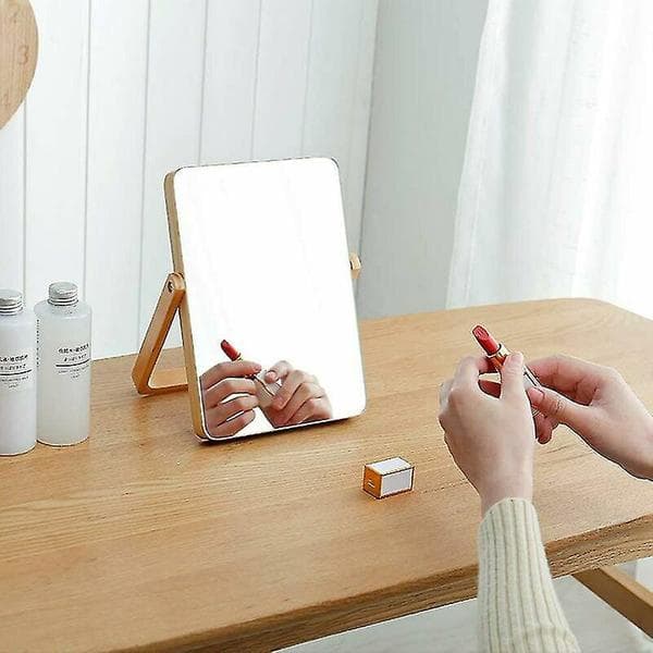 Makeup Mirror with Swivel Magnification, Portable Vanity Mirror for Countertop