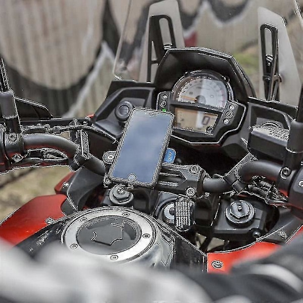 Quad Lock Motorsykkelstyrefeste for iPhone og Samsung Galaxy-telefoner