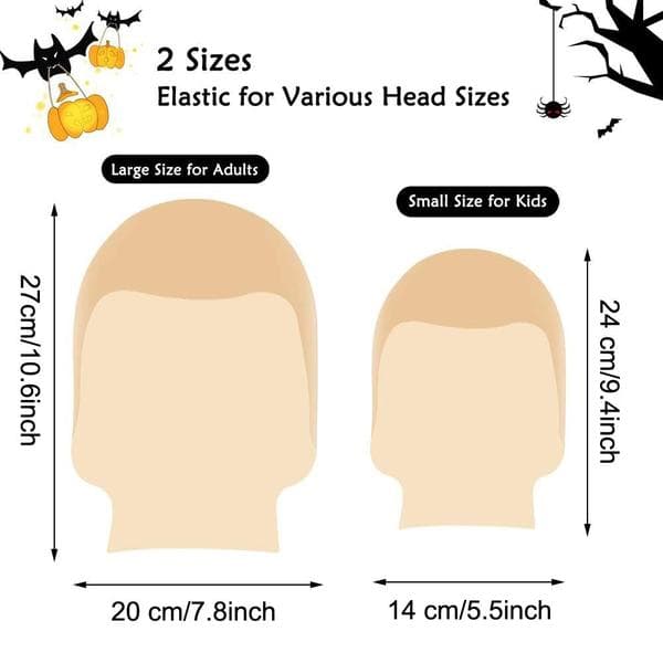 1 stk Bald Cap for Makeup STOR STOR Large Large Large