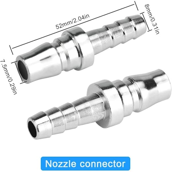 4 Pcs Quick Connect Gas Hose Fitting - for RV and BBQ