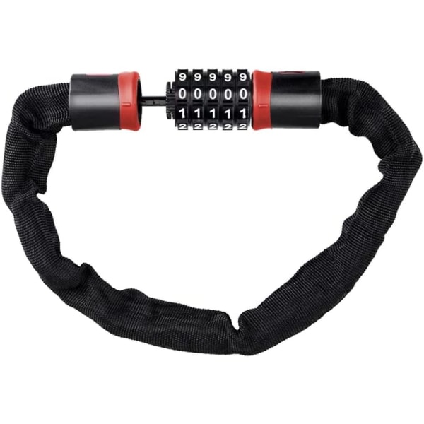 Antivol Vlo Combinaison,cadenas De Vlo Cadenas Combinaison 6 Mm Chane De Haute Scurit Avec Code, Cadenas De Vlo En Acier Tremp Pour Vlo, Moto