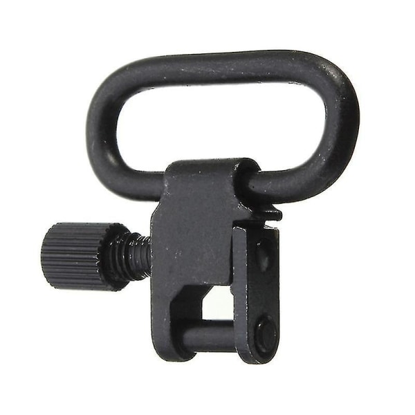 2 st Shortgun Quick Detach 1-tums Sling Swivel Strap Spänne Set