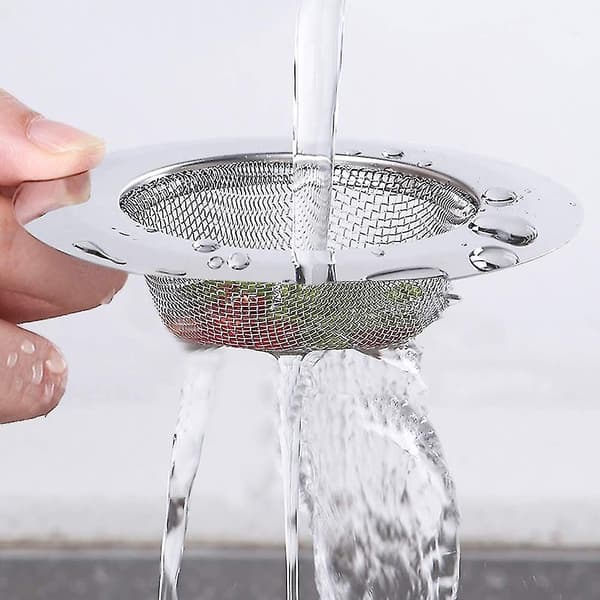2 stk rustfrit stål vask si, 7,5 cm afløbssi, vask si, vask si, køkkenvask si