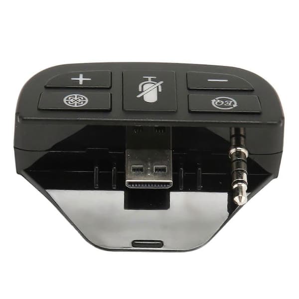 Stereoheadsetadapter til Xbox Stemmestyring 3,5 mm Stereolyd Jack Lydforbedrer til Xbox One til Xbox Series X/S
