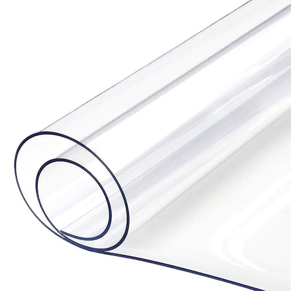 Vattentät PVC-skydd för bordsduk Bord Skrivbordsbordsöverdrag 23,5x23,5 tum