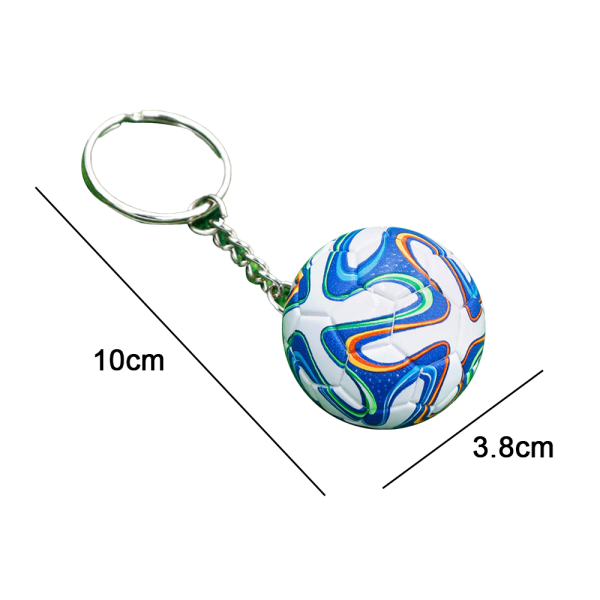 Fotboll - Nyckelring för pojkar sport för barn fotboll nyckelring f style 3
