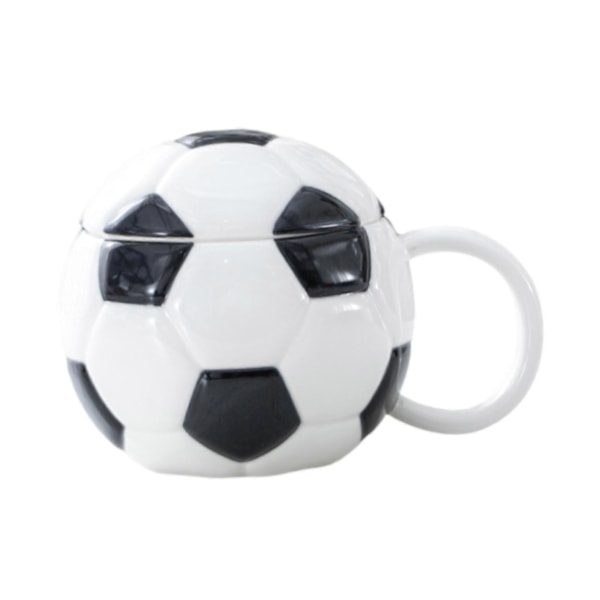 Keraaminen kahvimuki jalkapallomuki käsinmaalattu teekuppi kahvalla baseball-muki espressokuppi leipomoon toimistoon asuntoon aikuisille Football