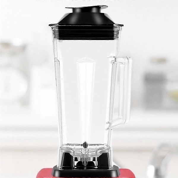 Reservekande til Blender Reservedel Transparent 2l Kapacitet Blender Reservedel Kompatibel med Sølv