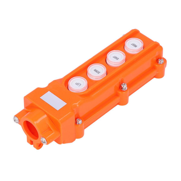 Kran Fjärrkontroll Lyftbrytare Tryckknapp Box Kontroller Regntät 220v/500v Cob62