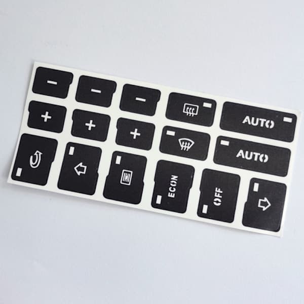 5 sæt er gældende for renoveringen af Audi A4 B6 B7 2000 2001 2002 2004 frontpanel til bil aircondition