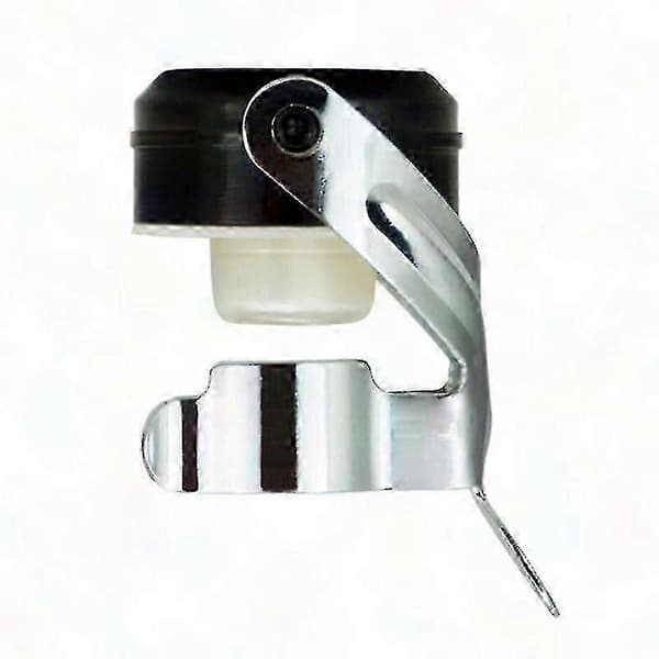 2 stk. Champagneflaskeprop i rustfrit stål til Cava Prosecco Mousserende Vinflaskeforsegling TY Silver black 2pcs