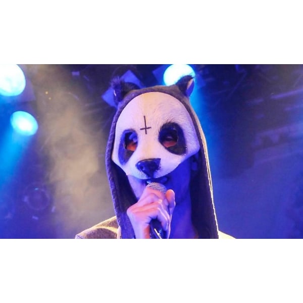 Panda Kostumemaske Til Voksne Og Børn