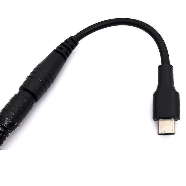Computer Opladningskonverter DC5.5x2.1mm til Type-c Han Konverter Strømstik