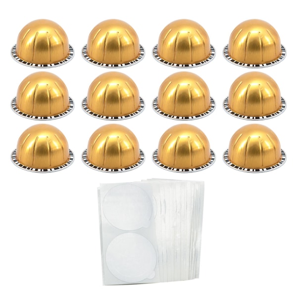 1 Sæt 80ML/40ML/150ML/230ML Kaffe Kapselskal DIY Genanvendelig Kaffe Kapsel Kop til Nespresso Vertuo 230ml