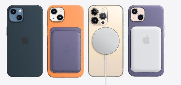 Læder Telefon Case Kompatibel Med Iphone 13 Mini Læder Case Med Magsafe