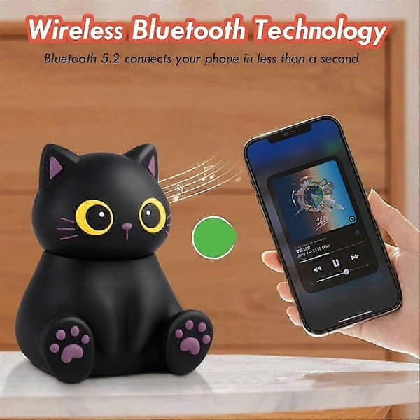 Mini söpöt eläimet Bluetooth-kaiutin langaton 5.2 kaiutin MP3-soitin puhelinpidike Guinea Pig