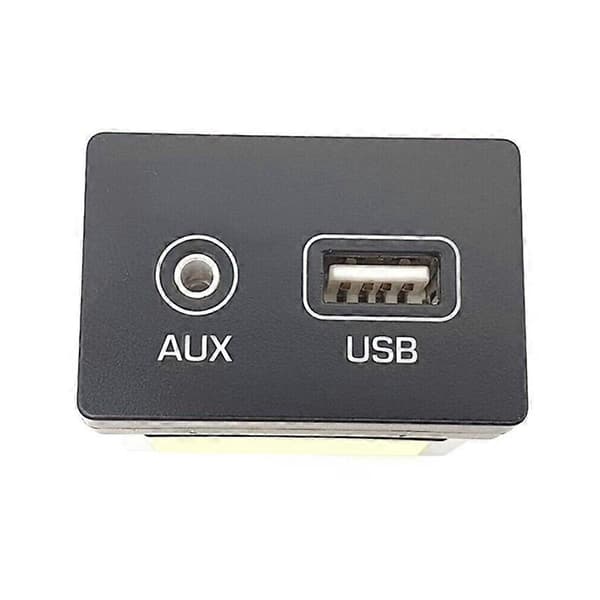 USB AUX-portadapter til Hyundai Tucson USB AUX-jackstikmontering 16 plastic