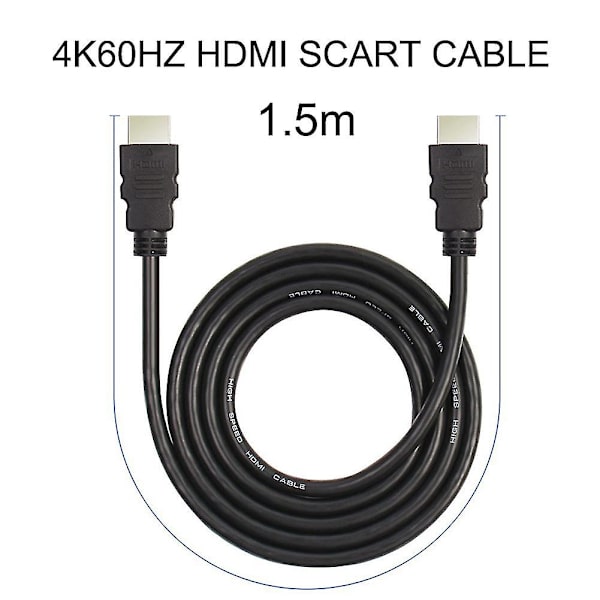 1080p HDMI-kompatibel Adapter Konverter Høykvalitets Kabel For Nintendo 64/snes/ngc Gamecube Konsoll