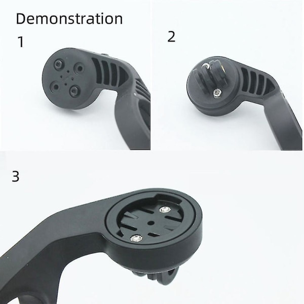 1 Set Cykelcomputerfäste för Corki Gopro Garmin Kamera