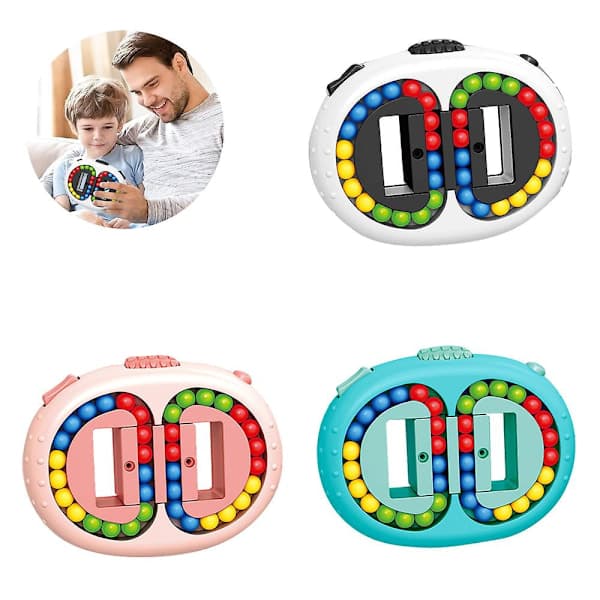 Rotating Magic Bean Cube Fidget Toys Adults Stress Relief