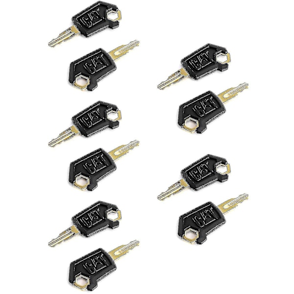 10 kpl 5p8500 Cat-avaimia, sytytysavaimia Caterpillarin raskaille laitteille