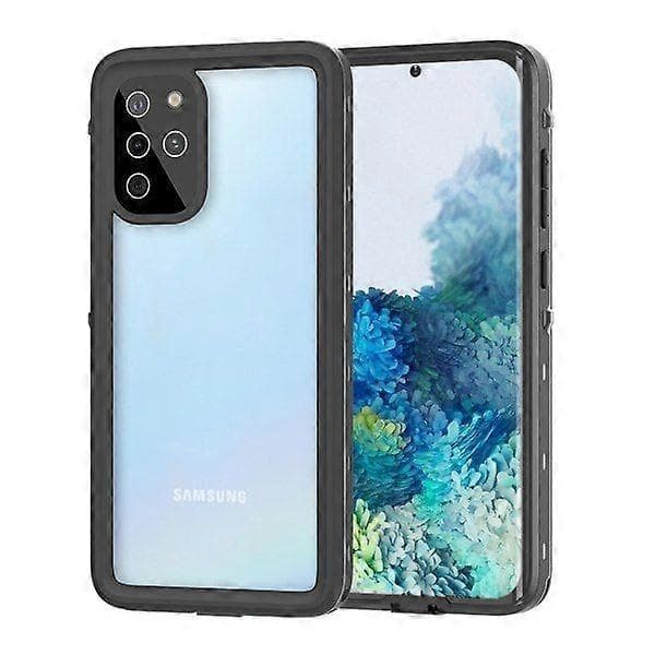 Galaxy S20 Plus Vedenpitävä Kotelo Sukelluskotelo Musta